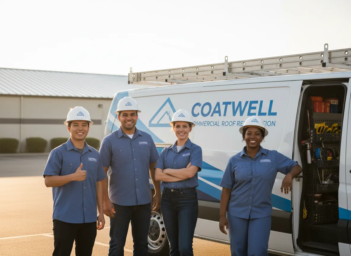 Commercial roof coating company in Clawson, UT